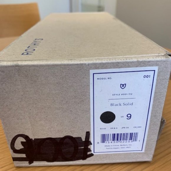 Black Rothy's Ballet Flats - Picture 5 of 5